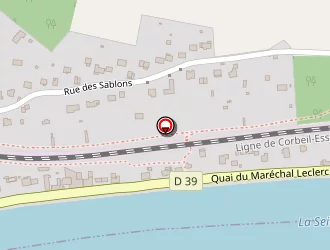 Carte de Lézarbres élagage à Chartrettes