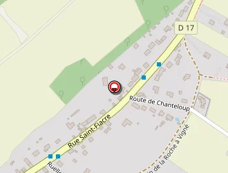 Carte de Bertot Couverture à Auvers-saint-georges