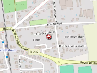 Carte de Herrbrech Francis à Bischoffsheim