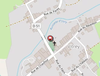 Carte de Thiriet Rénovation à Vitrey