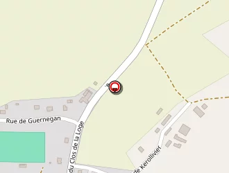 Carte de Le Bars Le Marrec à Boqueho