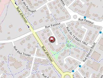 Carte de Chanvril Georges à Trégueux