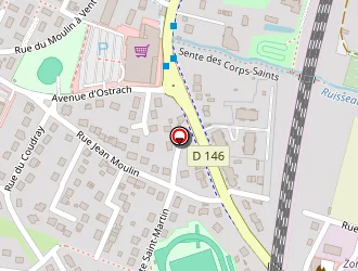 Carte de Restaurant Wang à Étréchy