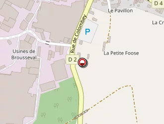 Carte de La Poste à Brousseval