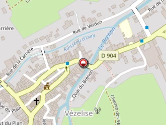 Carte de Brosse Nicolas à Vézelise