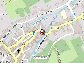 Carte de Urgence (services Locaux) à Vézelise