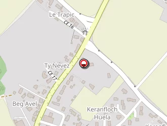 Carte de Graphic Coiffure à Plouédern