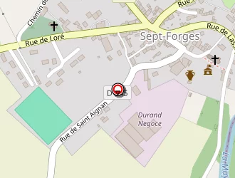 Carte de Arti'baches à Sept-forges