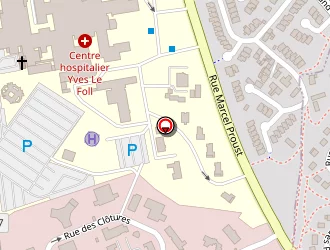 Carte de Bretagne Chauffage à Saint-brieuc