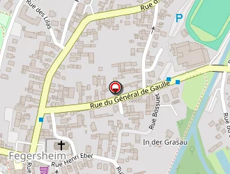 Carte de Bacher Patrick (earl) à Fegersheim