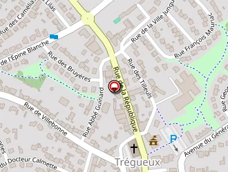 Carte de La Tregueusienne à Trégueux