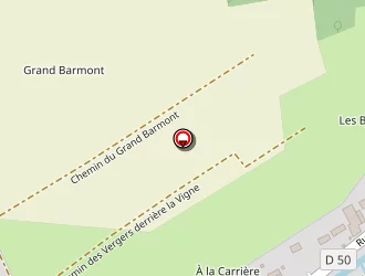 Carte de De La Colline à Vézelise