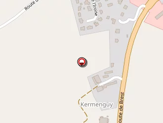 Carte de Ménez-riou à Bourg-blanc