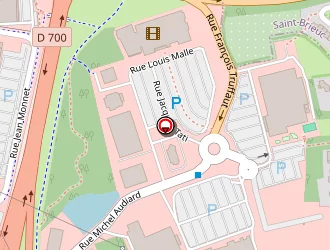 Carte de La Pataterie à Trégueux