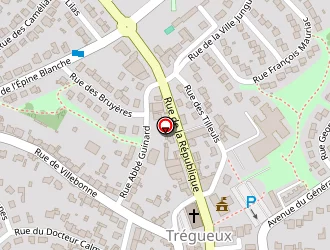 Carte de Bar Restaurant La Chope à Trégueux