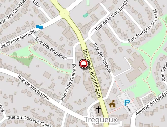 Carte de Beaulant Bruno à Trégueux