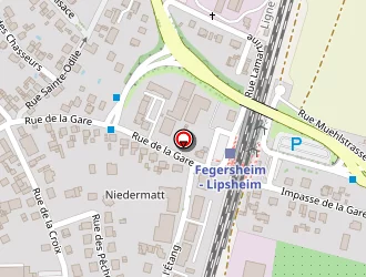 Carte de Restaurant De La Gare à Lipsheim