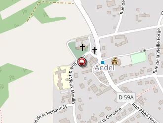 Carte de Robin Jean Pierre à Andel