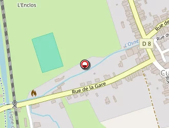 Carte de Cosd Athlétisme à Curel