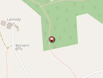 Carte de De Kerven (gaec) à Lannéanou