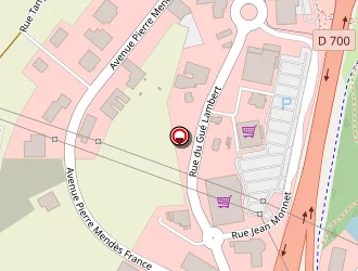 Carte de Blue Hôtel à Trégueux