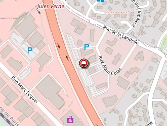 Carte de Hôtel Kyriad à Trégueux