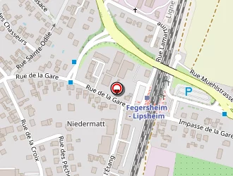 Carte de Alsace Developpement Durable à Lipsheim