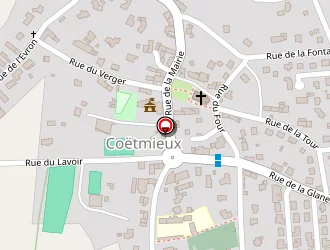 Carte de Les Pieds Sous La Table à Coëtmieux