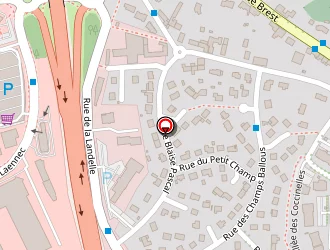 Carte de Apave Nord Ouest à Trégueux