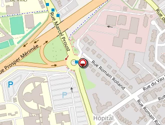 Carte de Le Prioux Pierre à Saint-brieuc