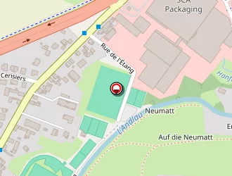 Carte de Stade Bruhly à Fegersheim