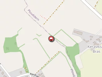 Carte de Saint Eloi à Ploudaniel