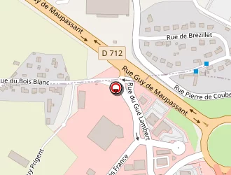 Carte de Kiclos à Trégueux