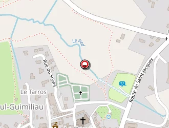 Carte de Landi Net à Lampaul-guimiliau