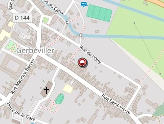 Carte de Restaurant De La Gare à Gerbéviller