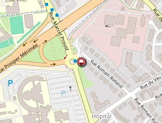 Carte de Cade Coiffure à Saint-brieuc