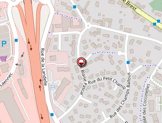 Carte de Brit Hôtel La Pomme D'or Ets Indépendant à Langueux