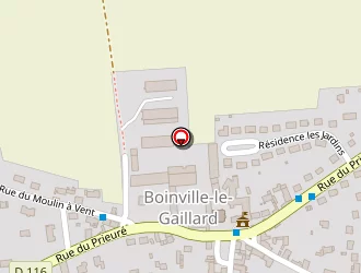 Carte de Ecole à Boinville-le-gaillard