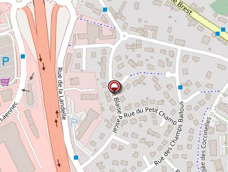 Carte de Hôtel Campanile à Langueux