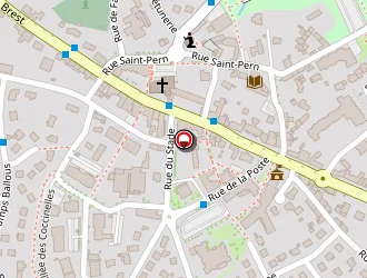 Carte de La Poste à Langueux