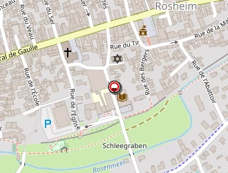 Carte de Centre Périscolaire Alef à Rosheim