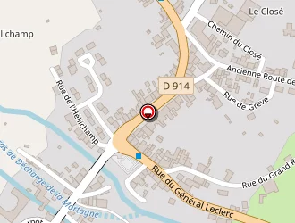 Carte de Restaurant Saint Pierre à Gerbéviller