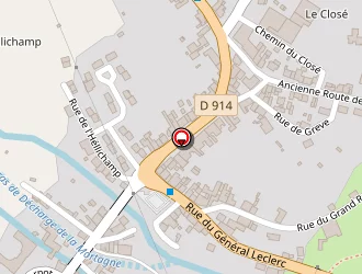 Carte de Maison De Retraite à Gerbéviller