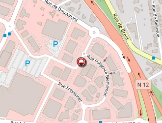 Carte de Mercier Services (ste) à Langueux