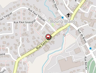 Carte de Le Saint (ets) à Bourg-blanc