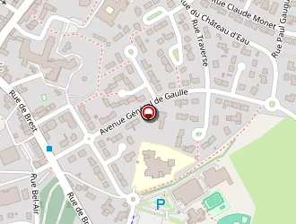 Carte de Ecole Publique Mixte à Bourg-blanc