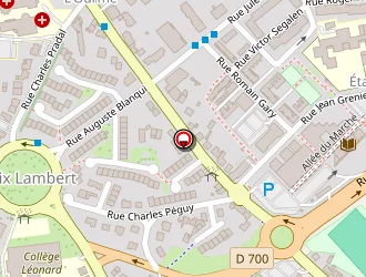 Carte de A. Poll (eau-sté) à Saint-brieuc