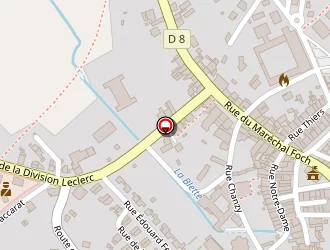 Carte de Belcour Claude à Badonviller