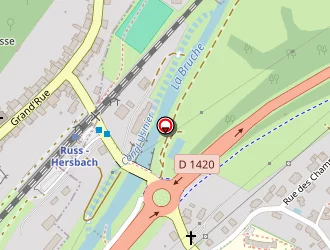 Carte de Douvier Christian Travaux Publics à Russ