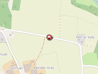 Carte de Perrot Guy (earl) à Guipronvel